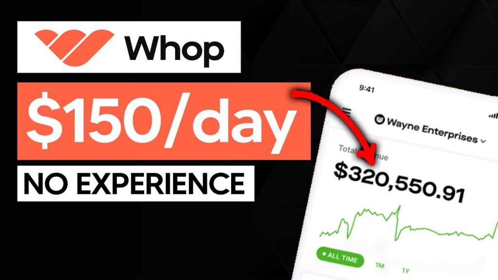 Whop Digital Marketplace Side Hustle